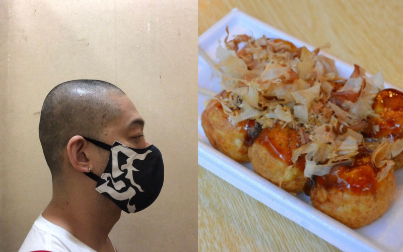 takoyaki tại osaka cạo trọc đầu để xin lỗi khách takoyaki tại osaka cạo trọc đầu để xin lỗi khách